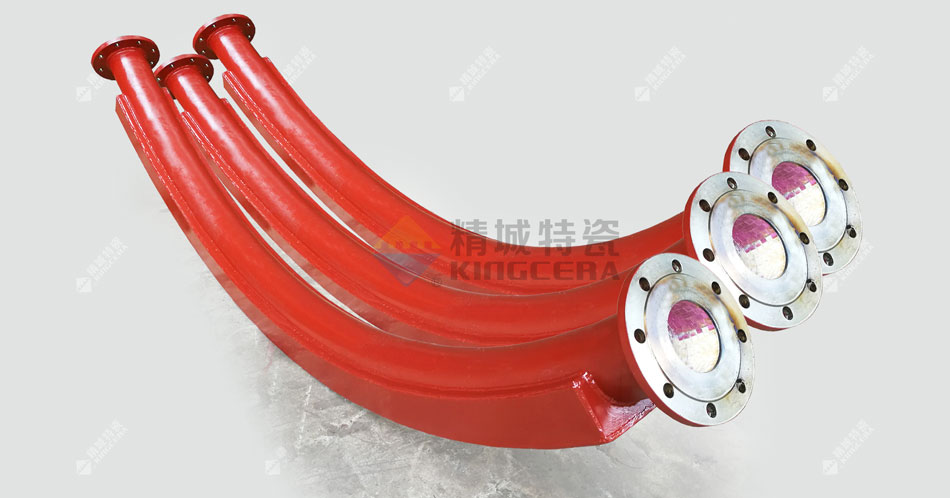 脫硫管道內襯耐磨陶瓷的成功案例