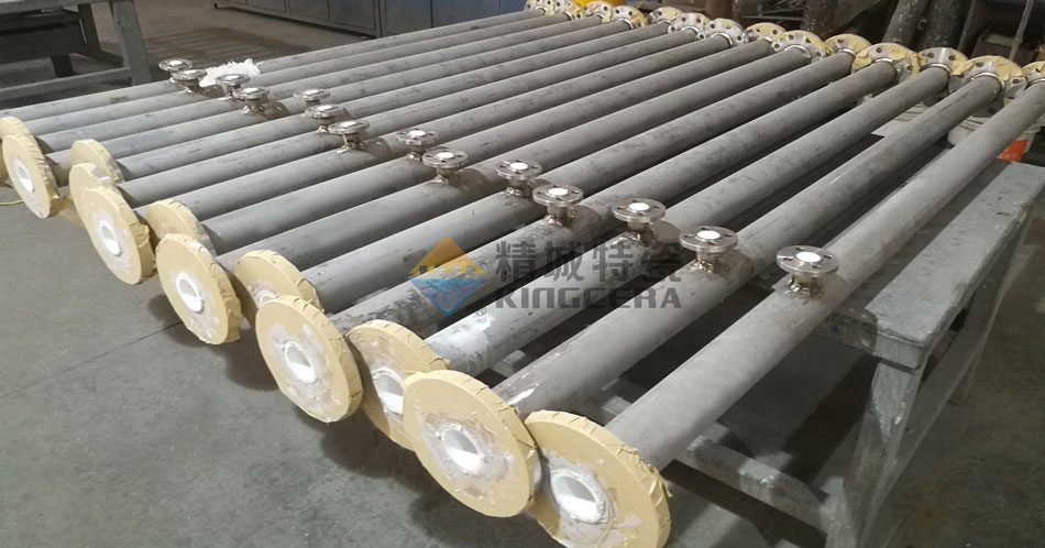 耐磨陶瓷管的五大性能優勢與特點