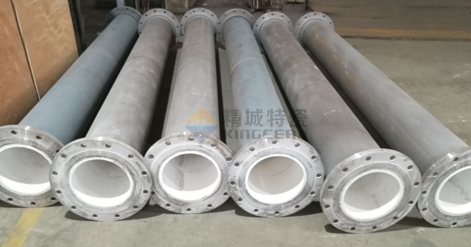 一體成型耐磨陶瓷管